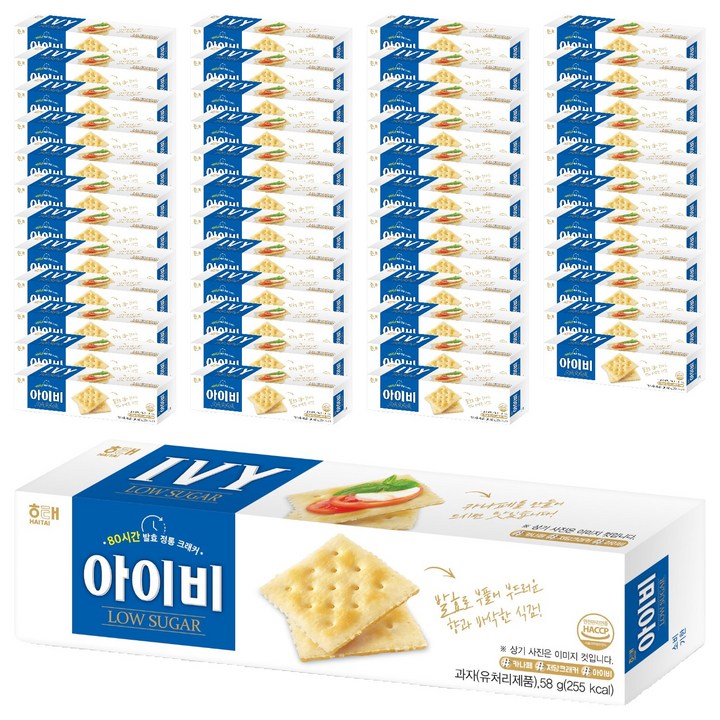 해태제과 아이비, 58g, 48개