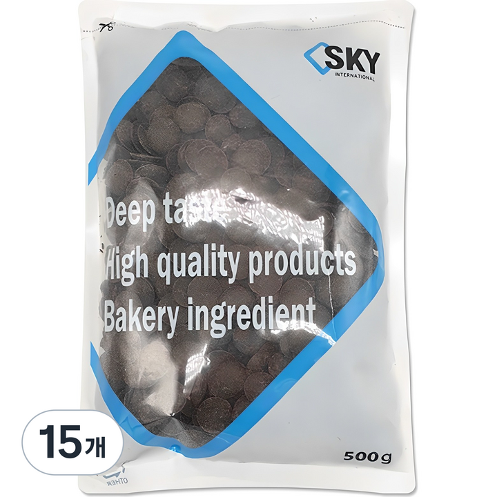 이르카 키론카오 다크 코팅초콜릿, 15개, 500g