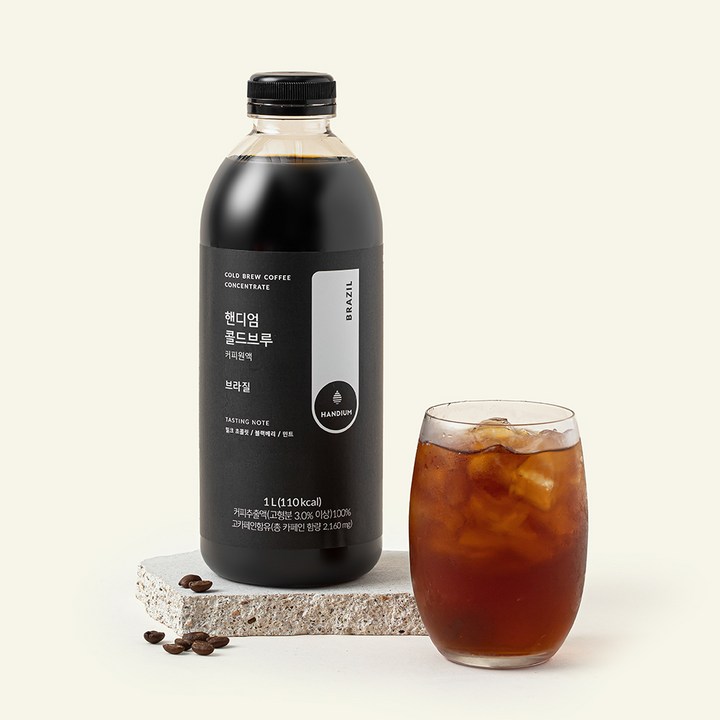 핸디엄 콜드브루 원액 브라질, 1L, 1개