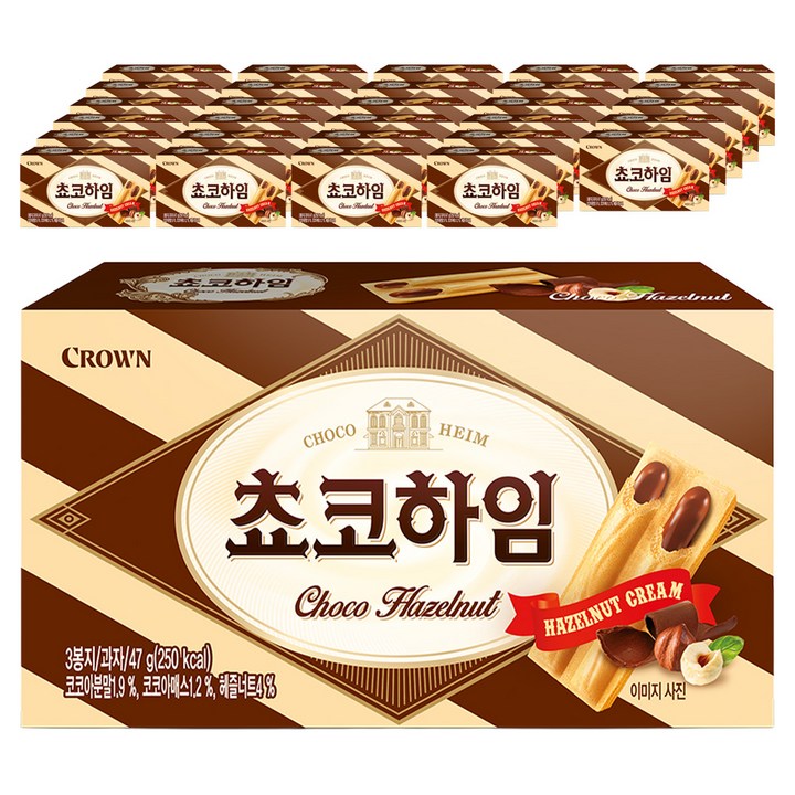 크라운 쵸코하임, 47g, 50개