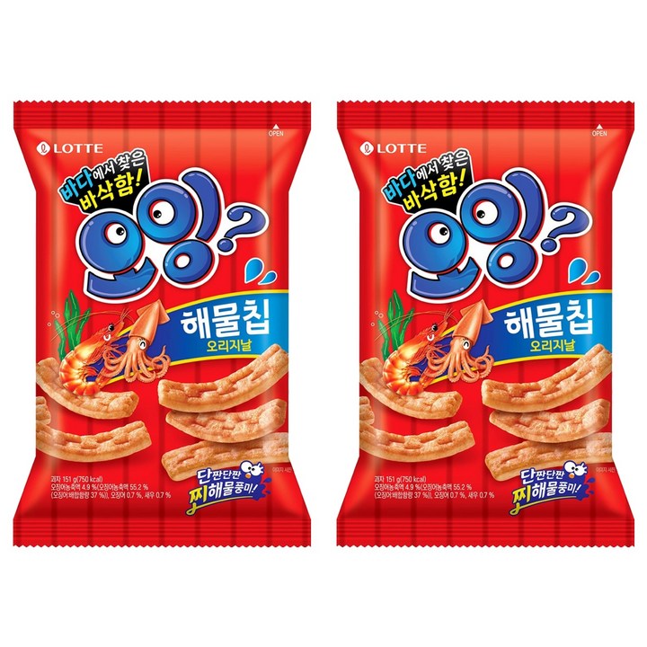 롯데웰푸드 오잉, 151g, 2개