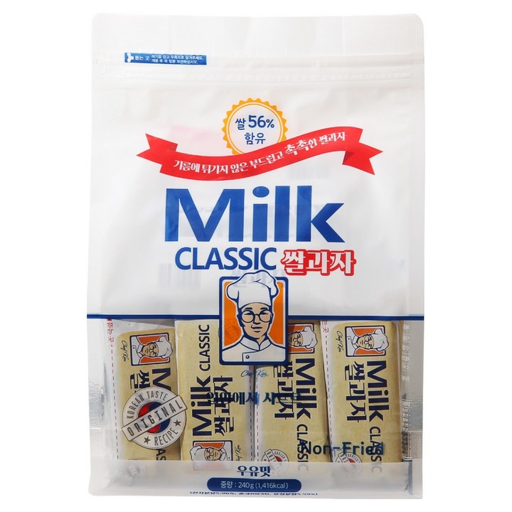밀크클래식쌀과자 우유맛, 240g, 1개