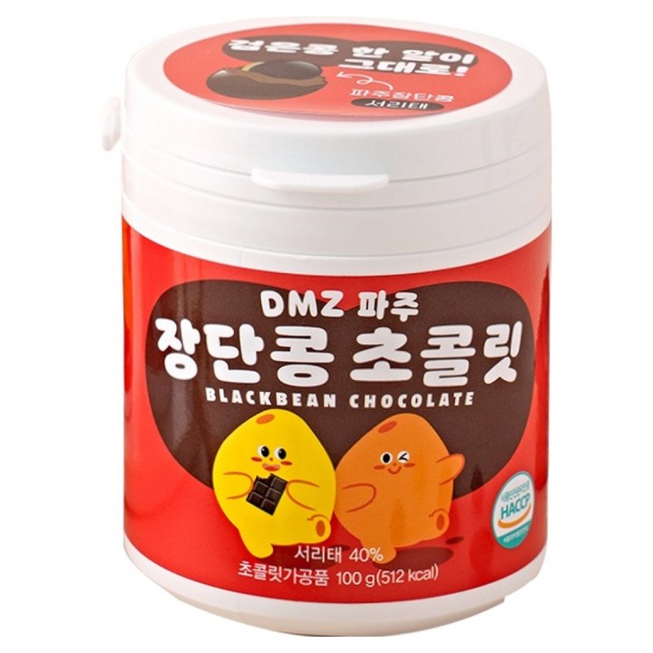 DMZ 파주 장단콩 초콜릿, 100g, 1개