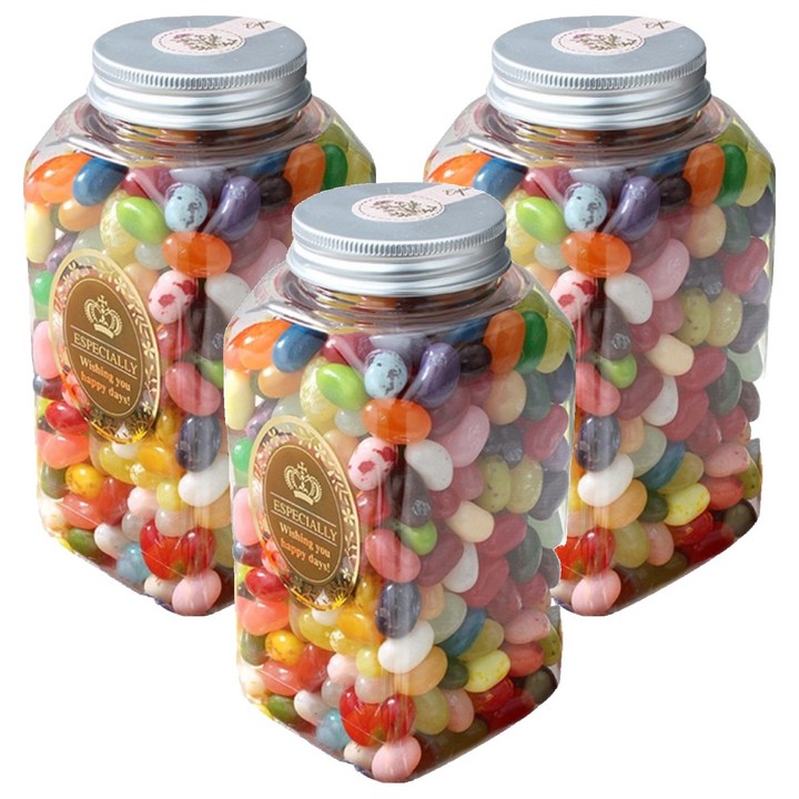 젤리벨리 젤리빈 사탕세트 3호, 450g, 3개