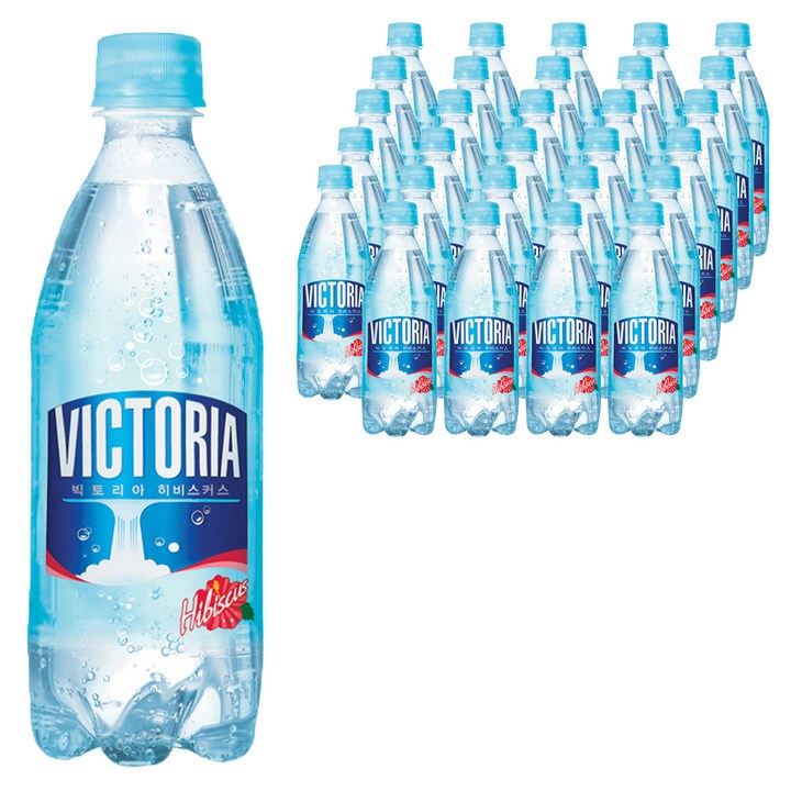웅진빅토리아 히비스커스 탄산음료, 500ml, 40개