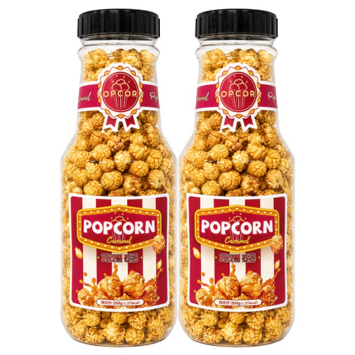 보승무역 카라멜 팝콘, 260g, 2개