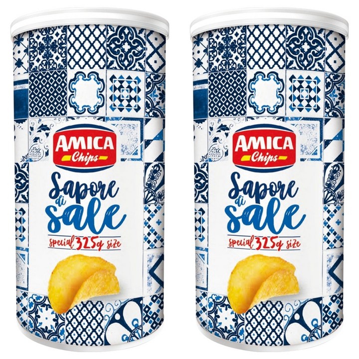 아미카칩스 디쏠트 포테이토칩, 2개, 325g
