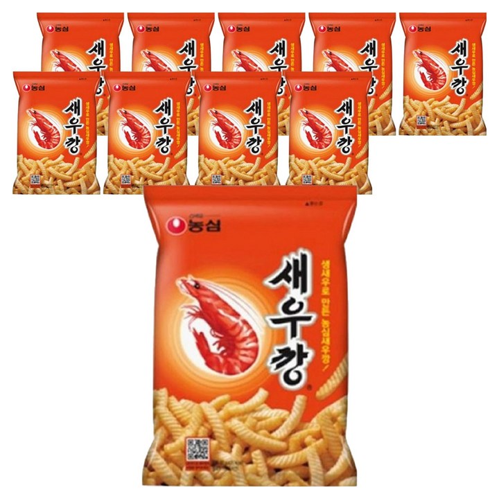 새우깡, 180g, 10개