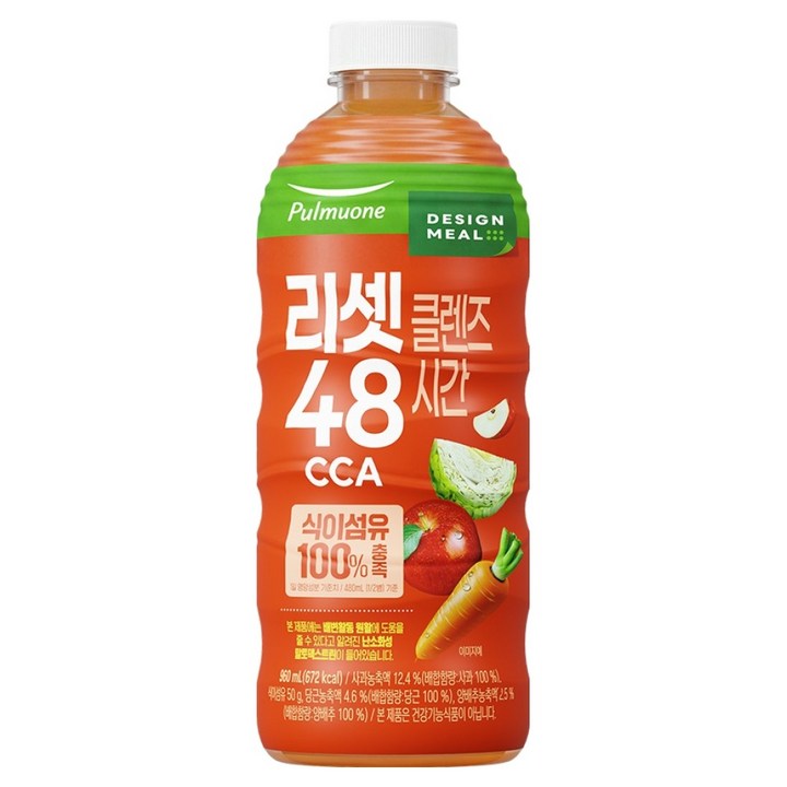풀무원 리셋클렌즈 48시간 CCA주스, 1개, 960ml