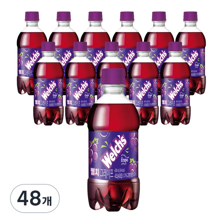 웰치스 포도, 300ml, 48개