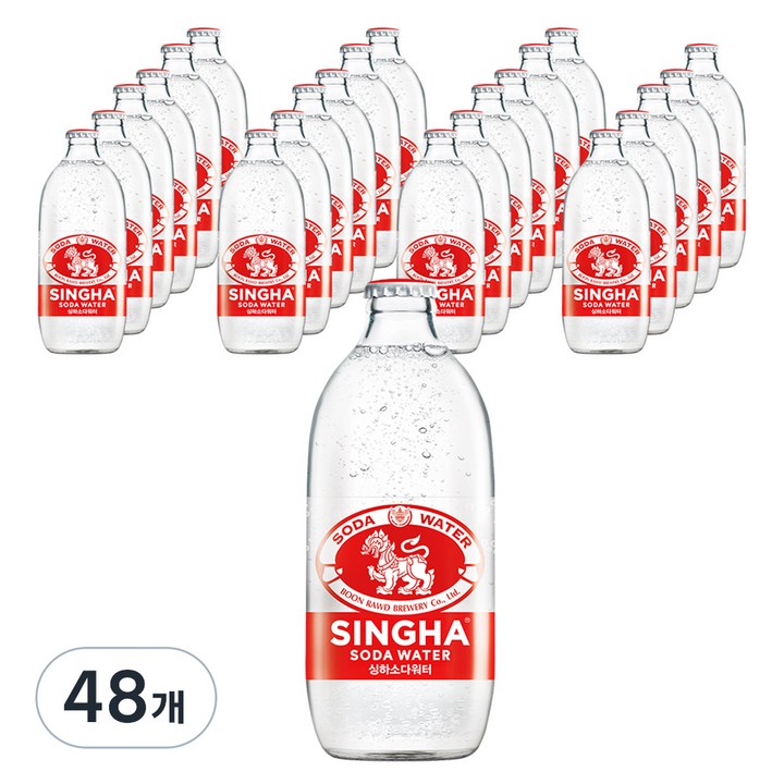 싱하 소다워터 탄산수, 325ml, 48개