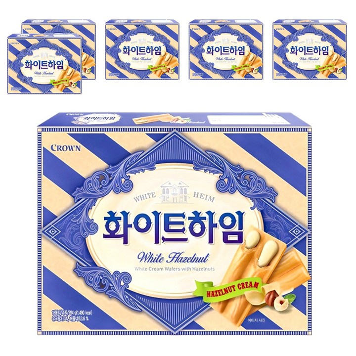 쵸코하임 크라운 화이트, 284g, 6개
