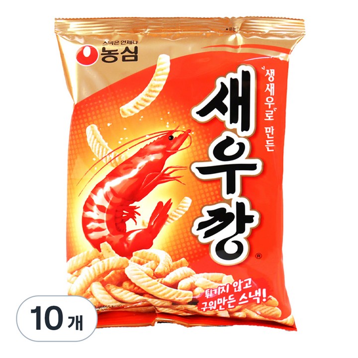 새우깡, 90g, 10개