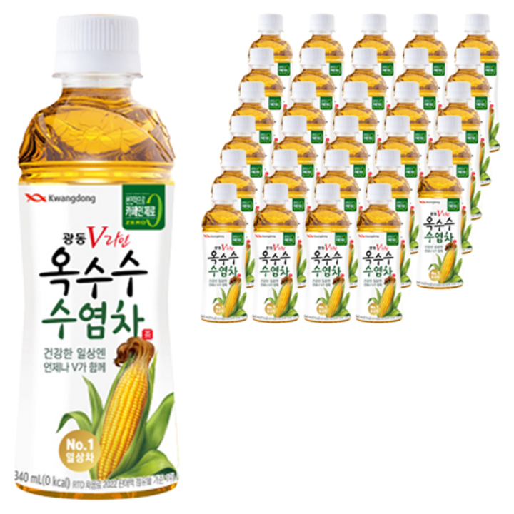 광동옥수수수염차, 340ml, 72개
