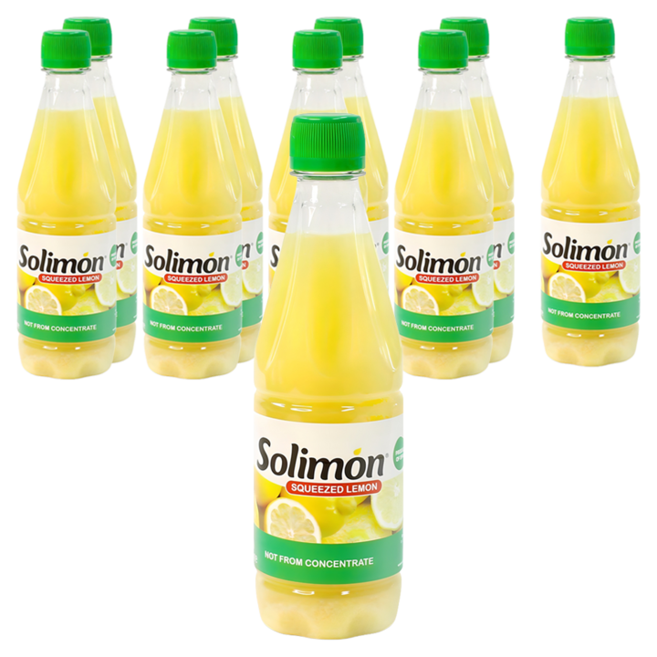 솔리몬 스퀴즈드 레몬즙, 500ml, 10개