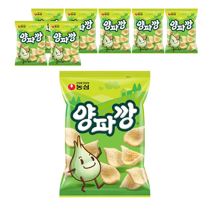 양파깡 과자, 83g, 8개