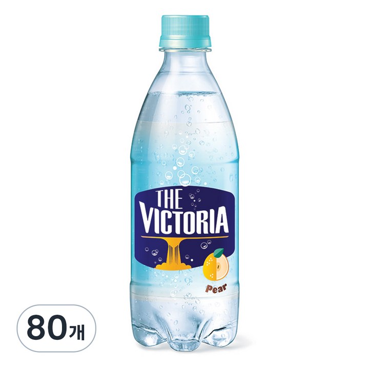 더 빅토리아 배 탄산음료, 500ml, 80개