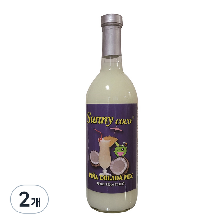 써니코코 피나콜라다 믹스, 750ml, 2개