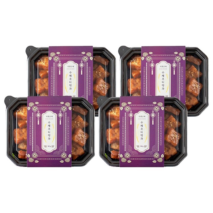 키친고메 수제 오디 약과, 300g, 4개