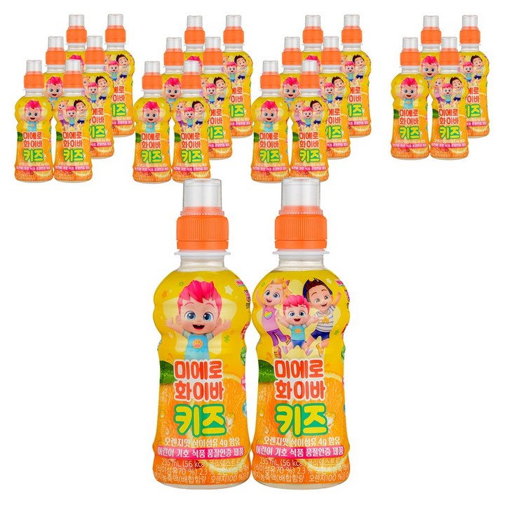 미에로화이바 키즈, 235ml, 24개