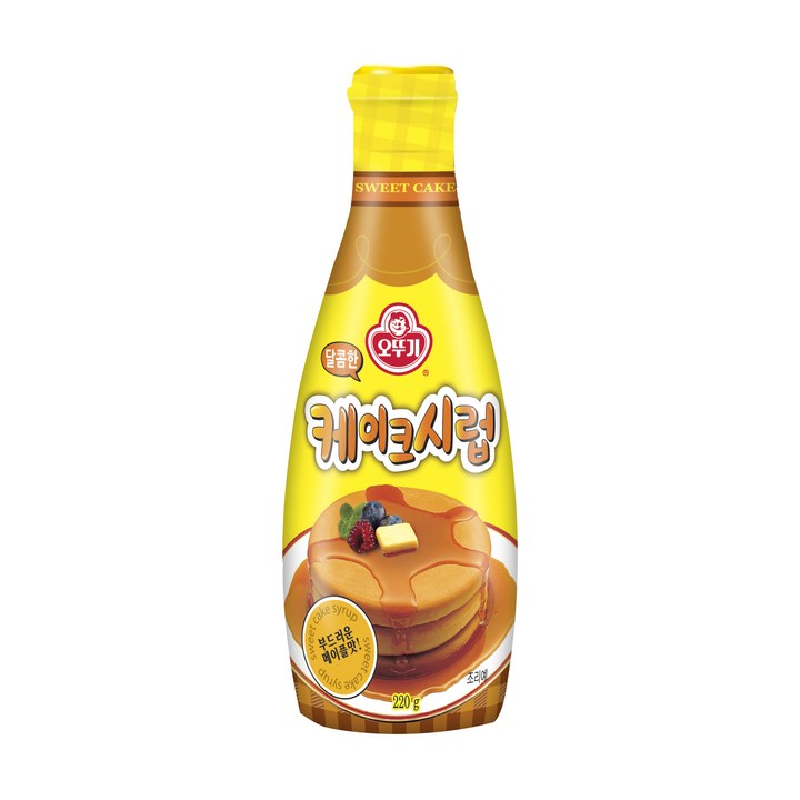 오뚜기 달콤한 케이크 시럽, 220g, 1개