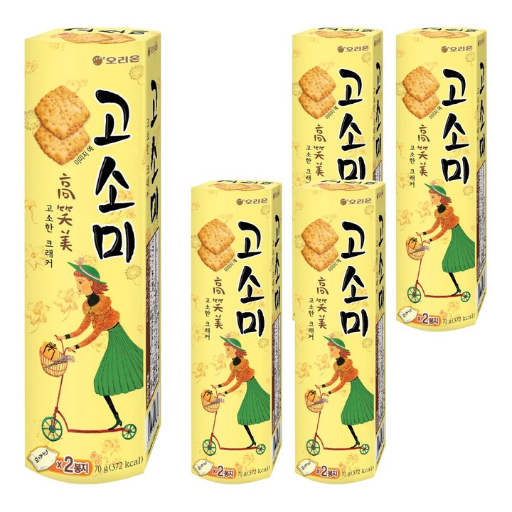 오리온 고소미 2p, 70g, 5개