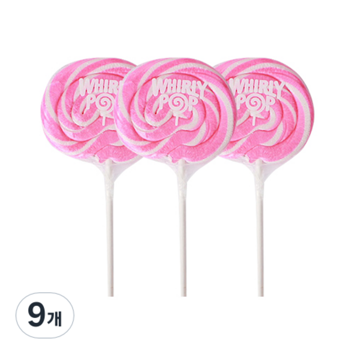 휘리팝 스트로베리향, 42g, 9개