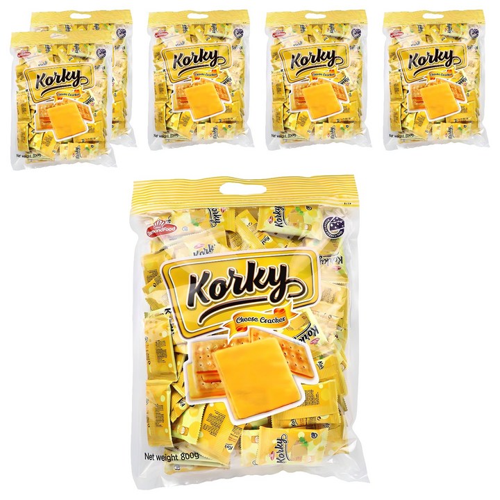 코키 치즈 크래커, 800g, 6개