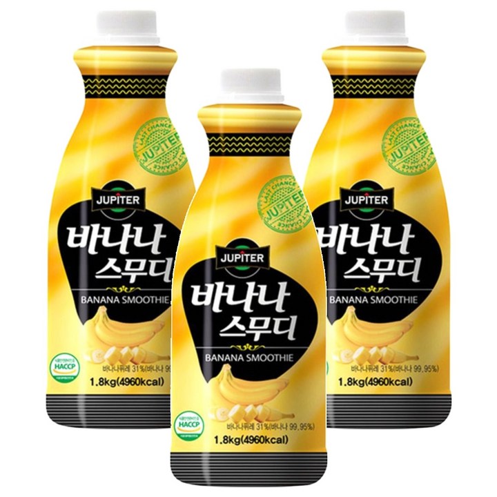 데이웰 바나나 스무디, 1.8kg, 3개