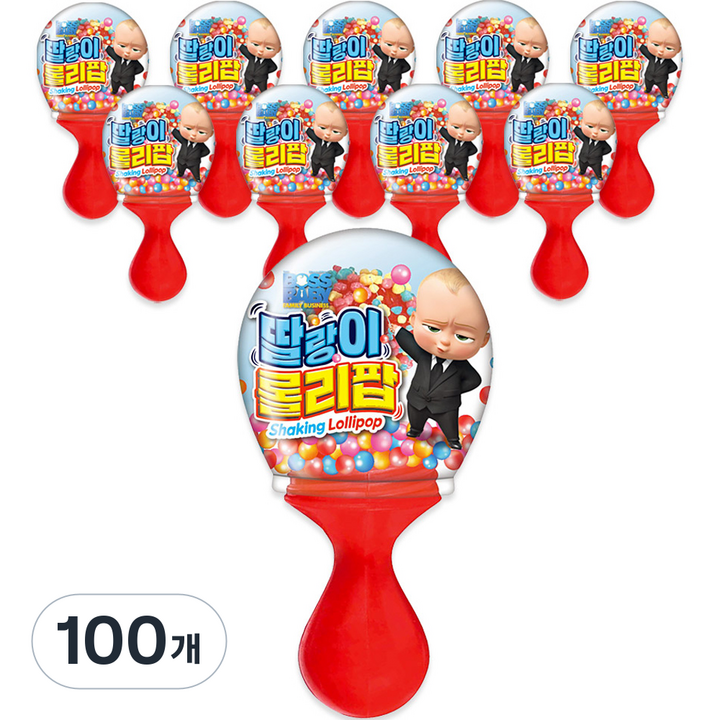 보스베이비 딸랑이 롤리팝 캔디, 30g, 100개