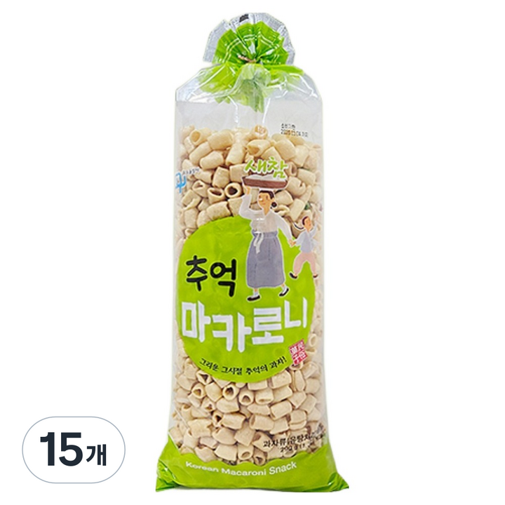 마카로니, 290g, 15개