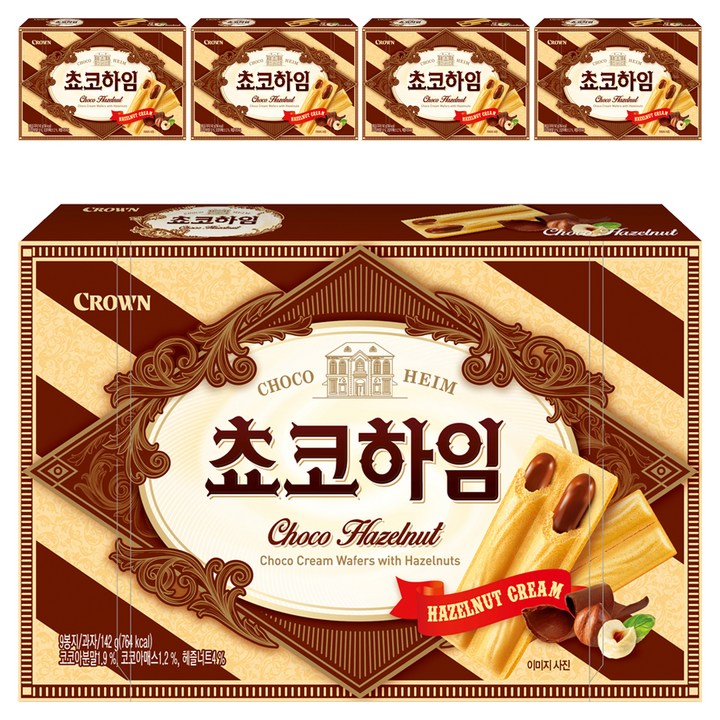 크라운 쵸코하임, 142g, 5개