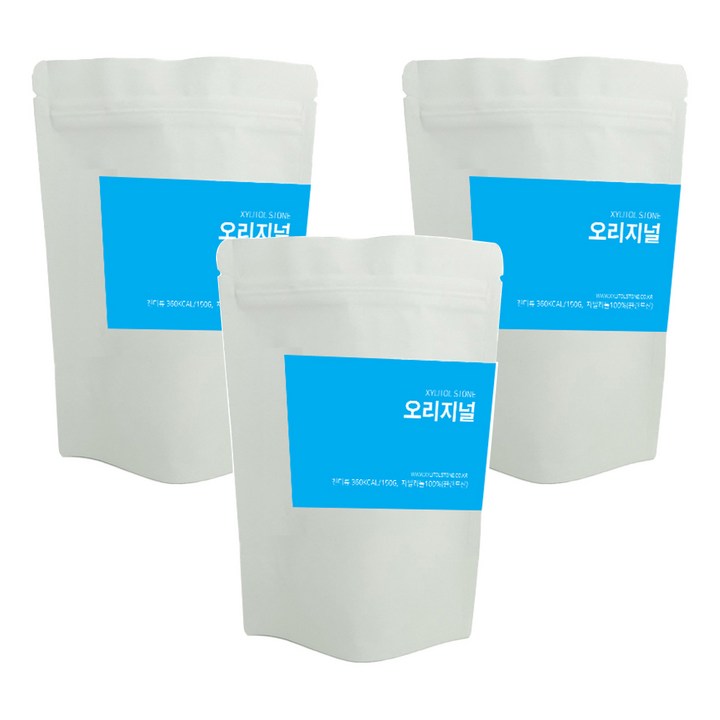 자일리톨스톤 캔디 리필 오리지널, 150g, 3개