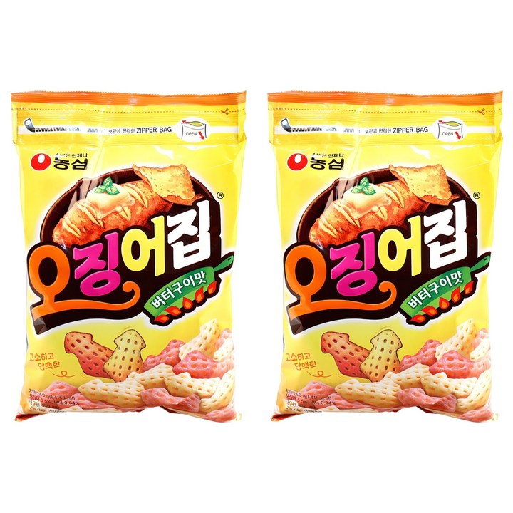오징어집 버터구이맛, 260g, 2개