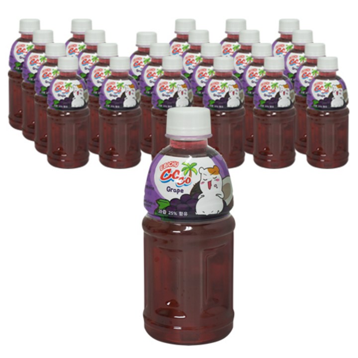 코코 포도주스, 320ml, 24개