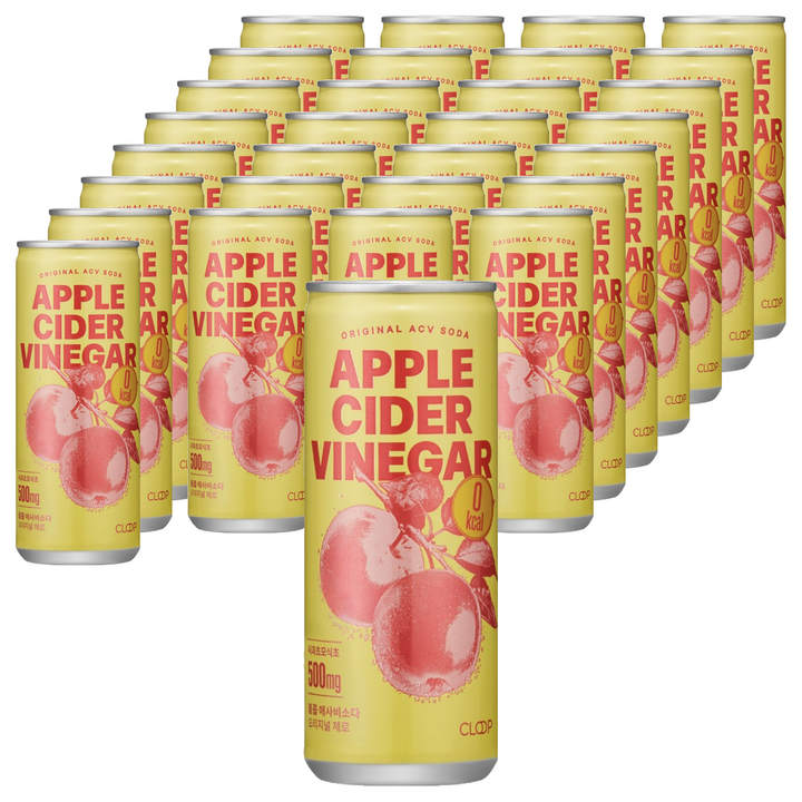 클룹 애사비소다 오리지널 제로, 250ml, 48개