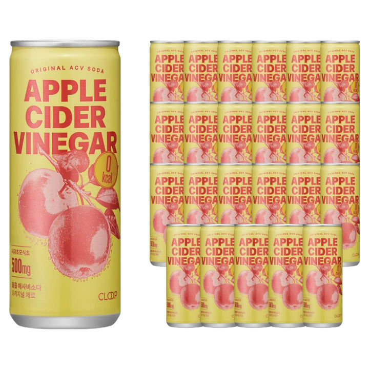 클룹 애사비소다 오리지널 제로, 24개, 250ml