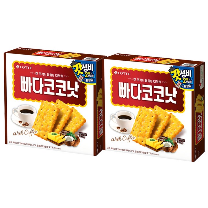 롯데제과 빠다코코낫 오리지날, 600g, 1개