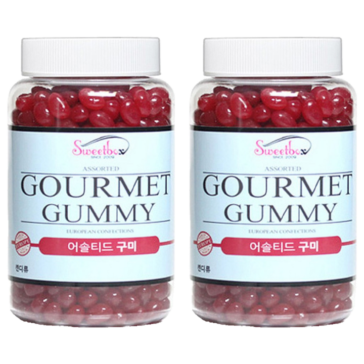 스위트박스 체리 젤리빈, 600g, 2개