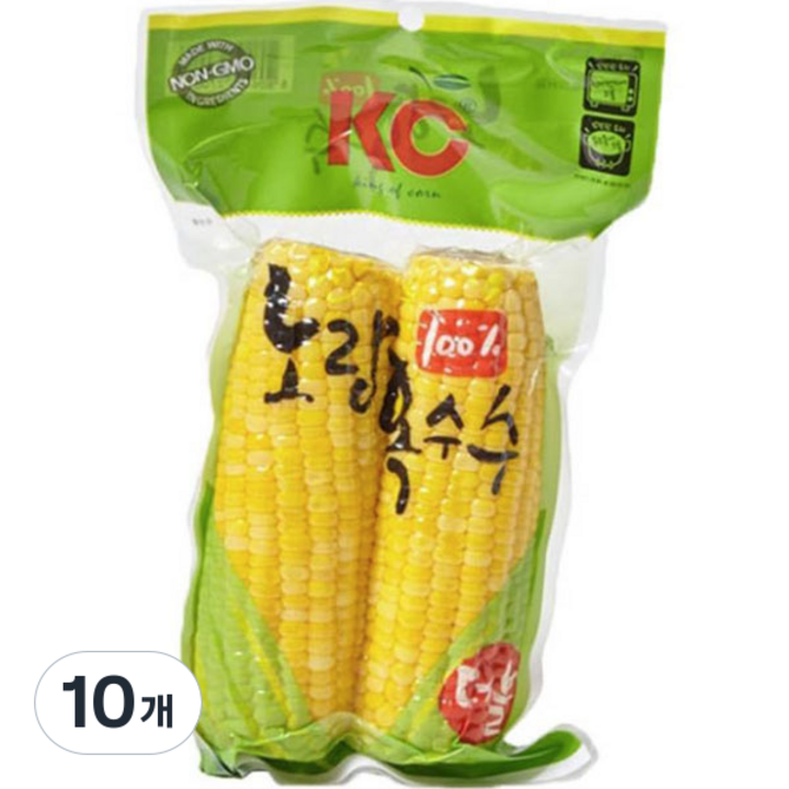 킹오브콘 노랑옥수수 2p, 500g, 10개