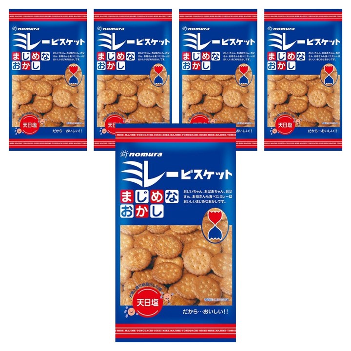 노무라 밀레 비스킷, 5개, 120g
