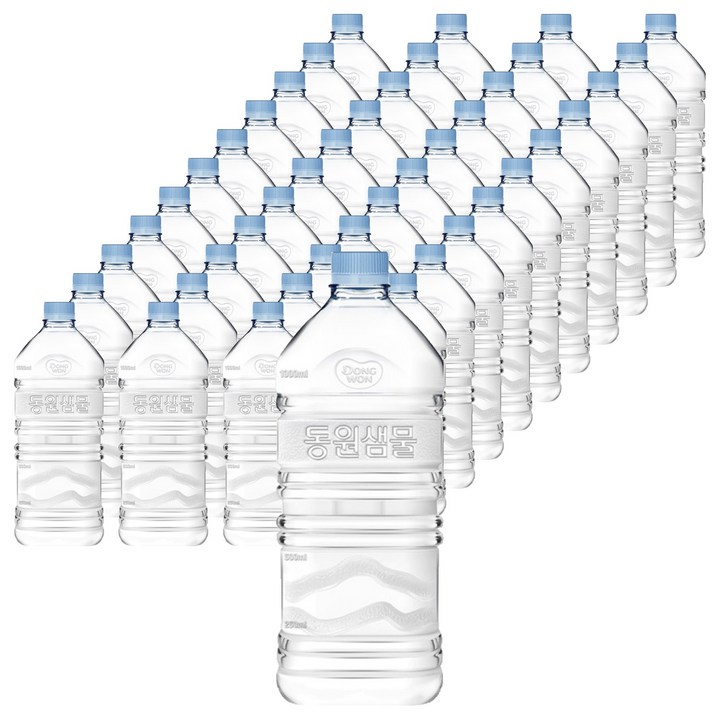 동원샘물 생수 무라벨, 1.1L, 72개