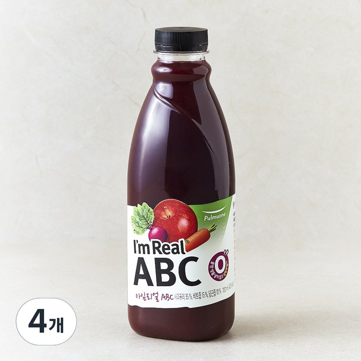 풀무원 아임리얼 ABC, 700ml, 4개