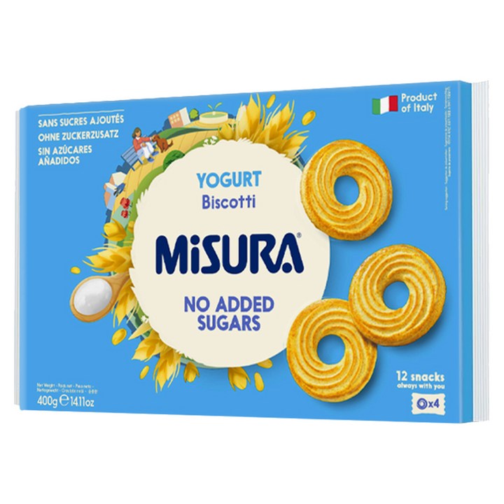 미주라 무가당 요거트 비스켓, 400g, 1개