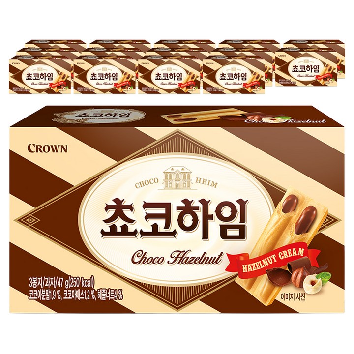쵸코하임, 47g, 15개
