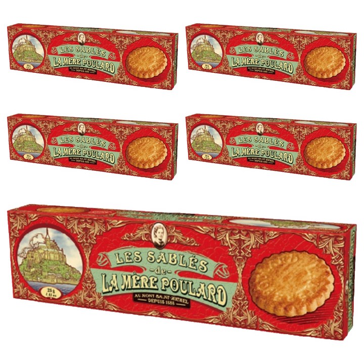 라메르폴라르 샤브레 쿠키, 125g, 5개