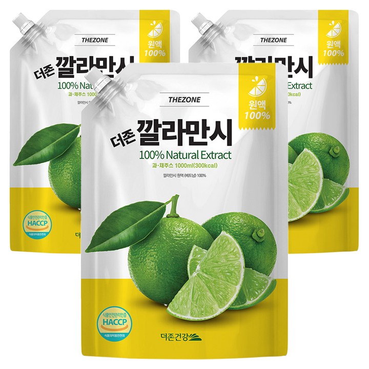 더존 깔라만시 원액, 1L, 3개
