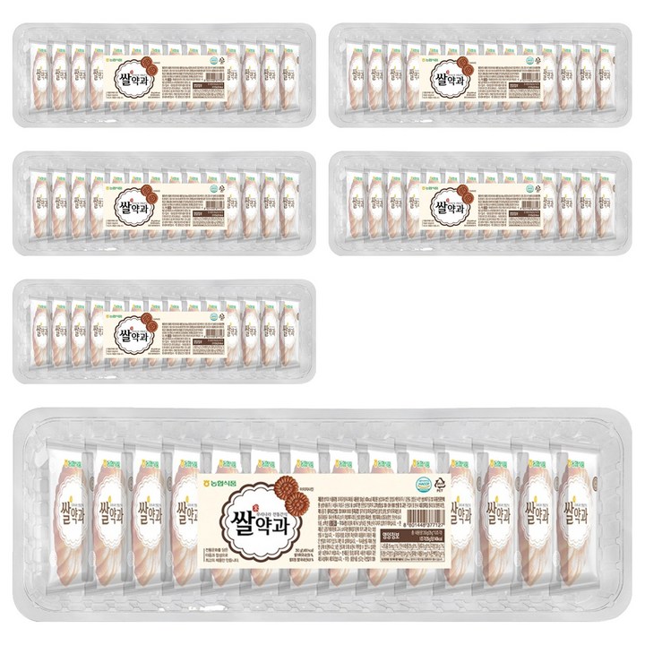 농협 우리나라 전통간식 쌀약과, 350g, 6개