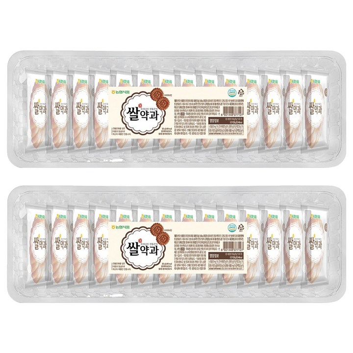농협 우리나라 전통간식 쌀약과, 350g, 2개