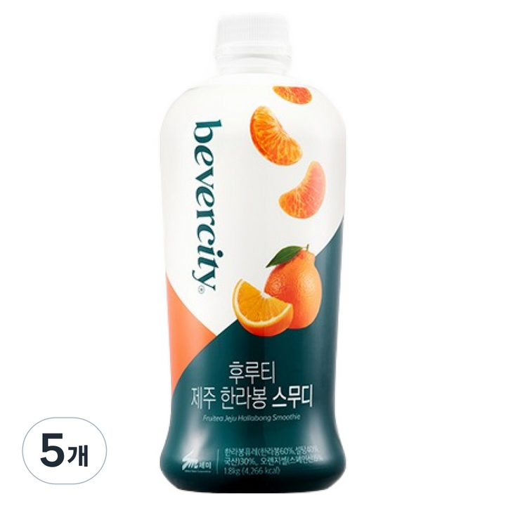 베버시티 세미 후루티 제주 한라봉 스무디, 1.8kg, 5개